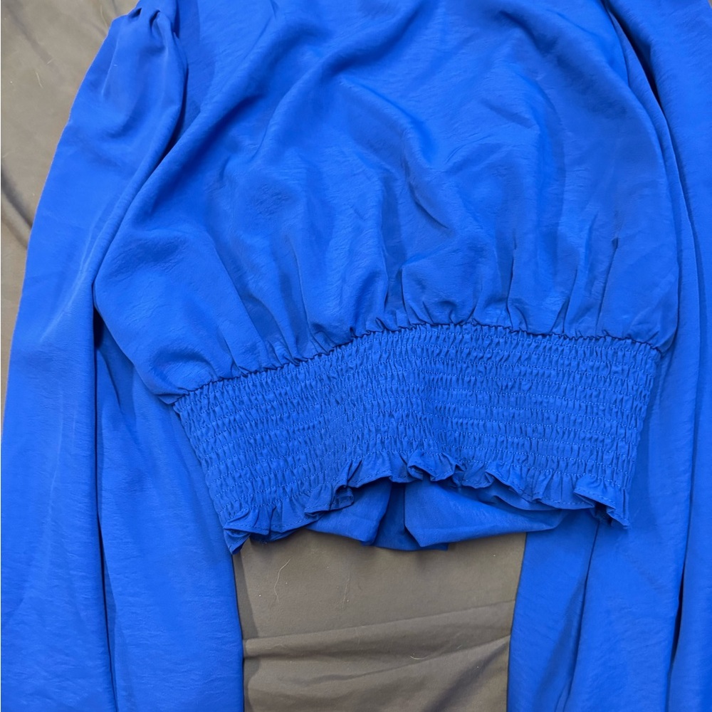 SHEIN Royal Blue Blouse